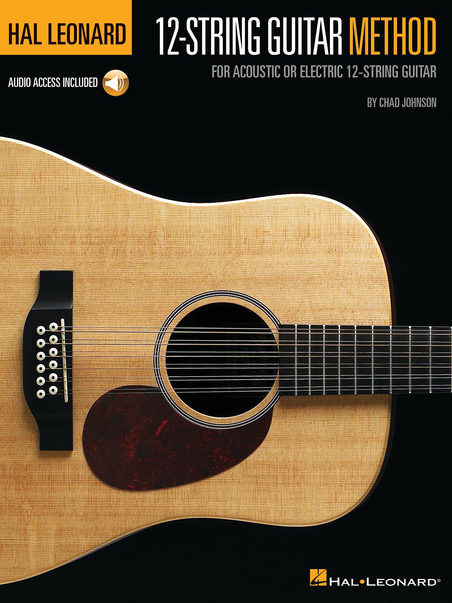 12-String Guitar Method – Learn Acoustic and Electric Guitar | Beginner and Intermediate Guide with Chords, Fingerpicking, Tuning, and 50 Song ... For Acoustic or Electric 12-string Guitar