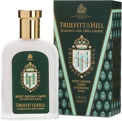Truefitt & Hill West Indian Limes Aftershave Balm 100ml Men Moisturiser Soothing