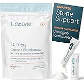 LithoLyte 10mEq | Water & Beverage Enhancer for Kidney Health | Citrate & Electrolytes for Kidney Protection | Science-Based Support Beyond Cleanse, Detox, or Stone Dissolver Supplements | 60 Sticks