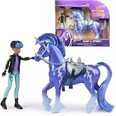 Unicorn Academy Rory &amp; Storm Set, Dolls &amp; Unicorn Toys, Ages 4+ | Brushable Mane &amp; Tail, Styling Tool for Storm, Recreate Show Moments, Imaginative Storytelling Play, Birthday Gifts for Girls