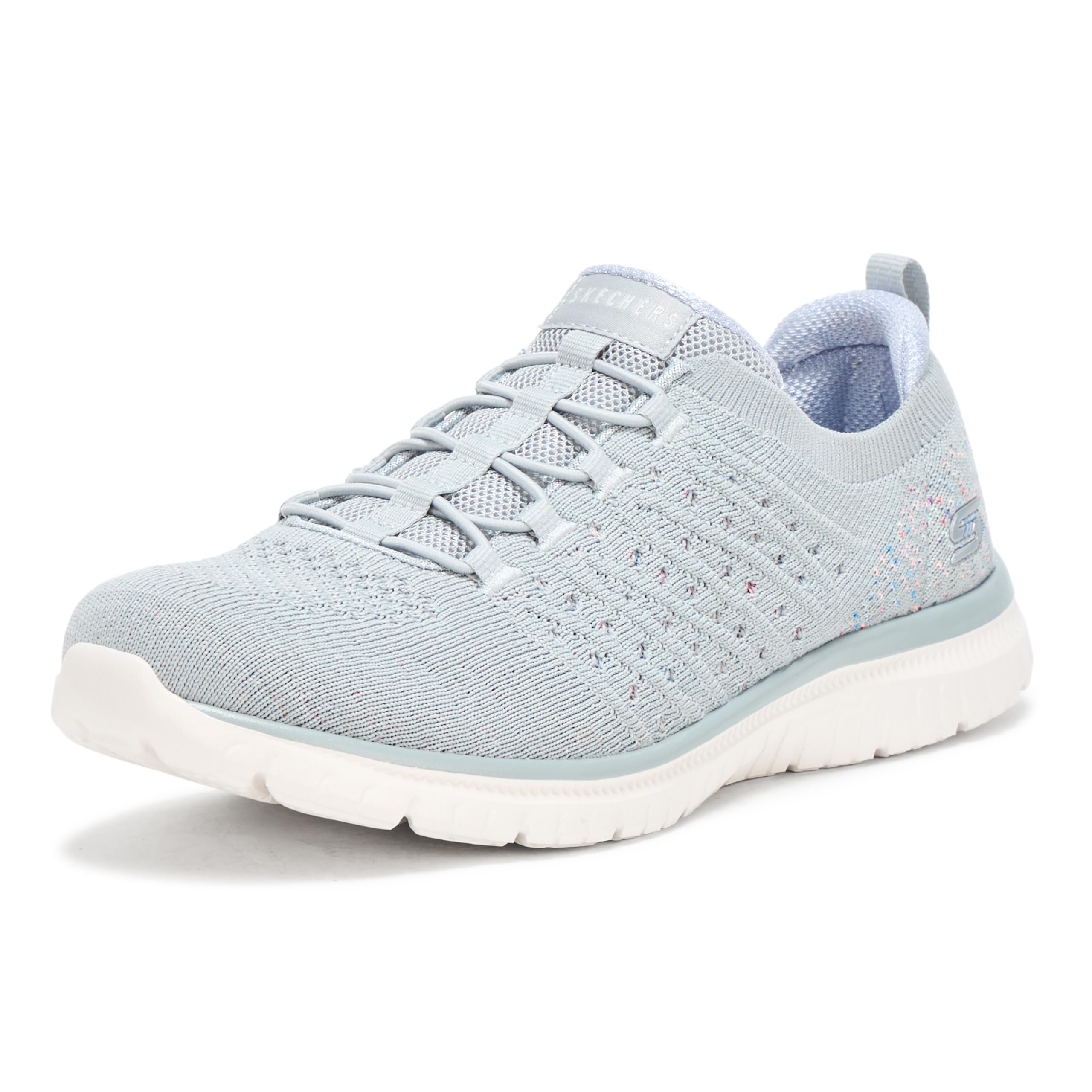 Photo 1 of Skechers Sport Women's Women's Virtue-Show Runner Sneaker, Grey-Gry, 9.5 Wide