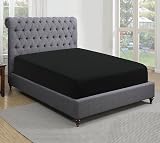 Sapphire Collection 200 Thread Count Egyptian Cotton Fitted Sheet Super King