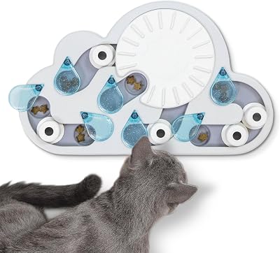Catstages Nina Ottosson Rainy Day Puzzle for Cats Treat Dispenser