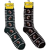 Foozys Men’s Football Cool Sports Novelty Crew Socks | 2 Pair…