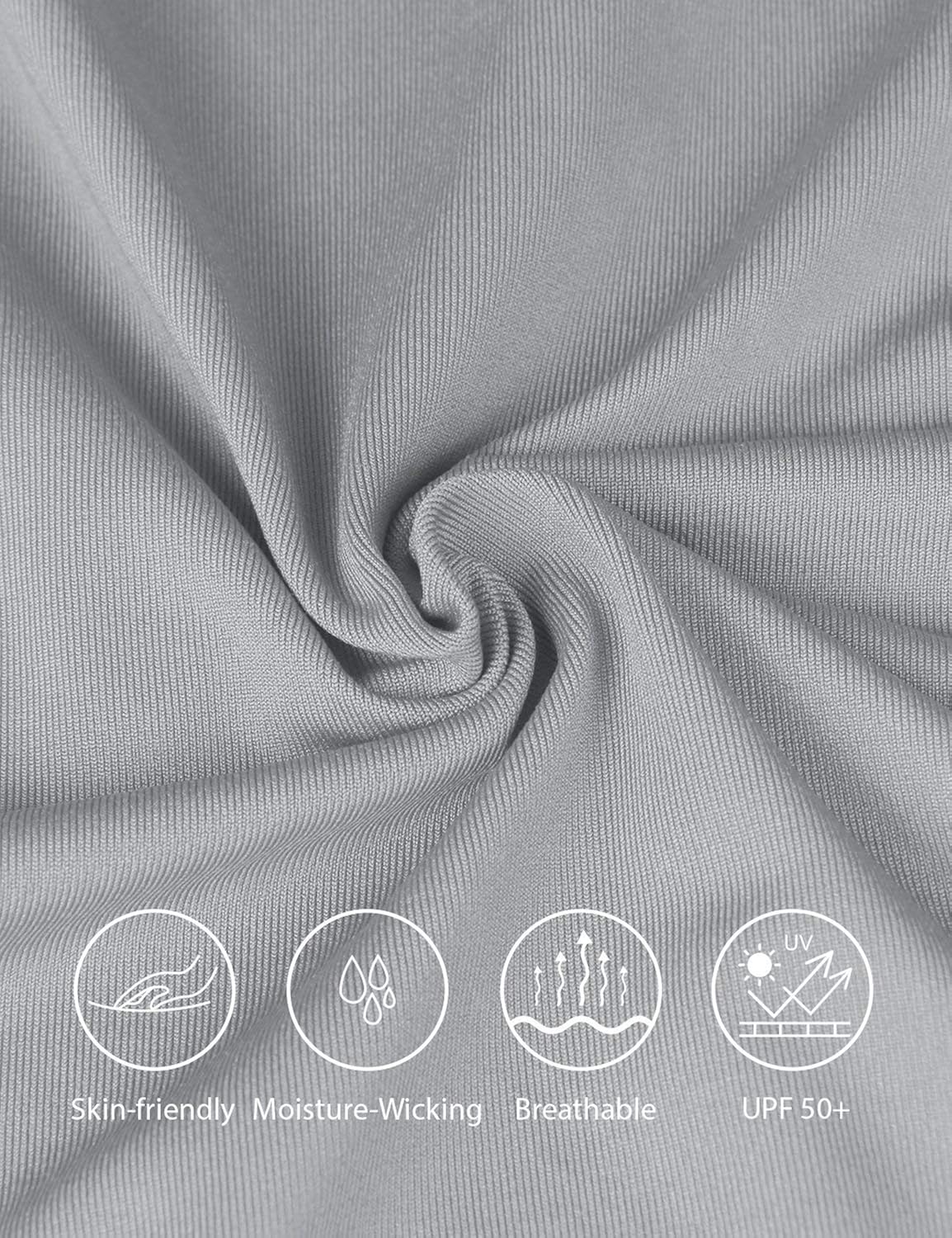 BALEAF Men's UPF 50+ Sun Protection Long Sleeve Shirts SPF Lightweight Fishing Running Thumbholes Hoodie Shirt: Clothing