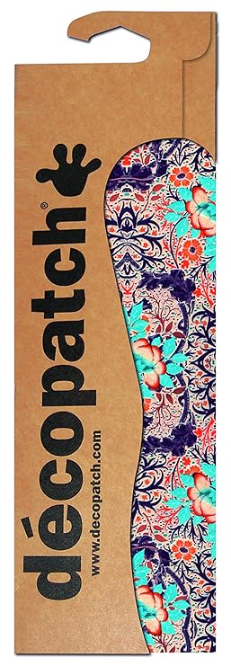 Decopatch Papier No. 695 (violett orange blau Oriental, 395 x 298 mm) 3er Pack