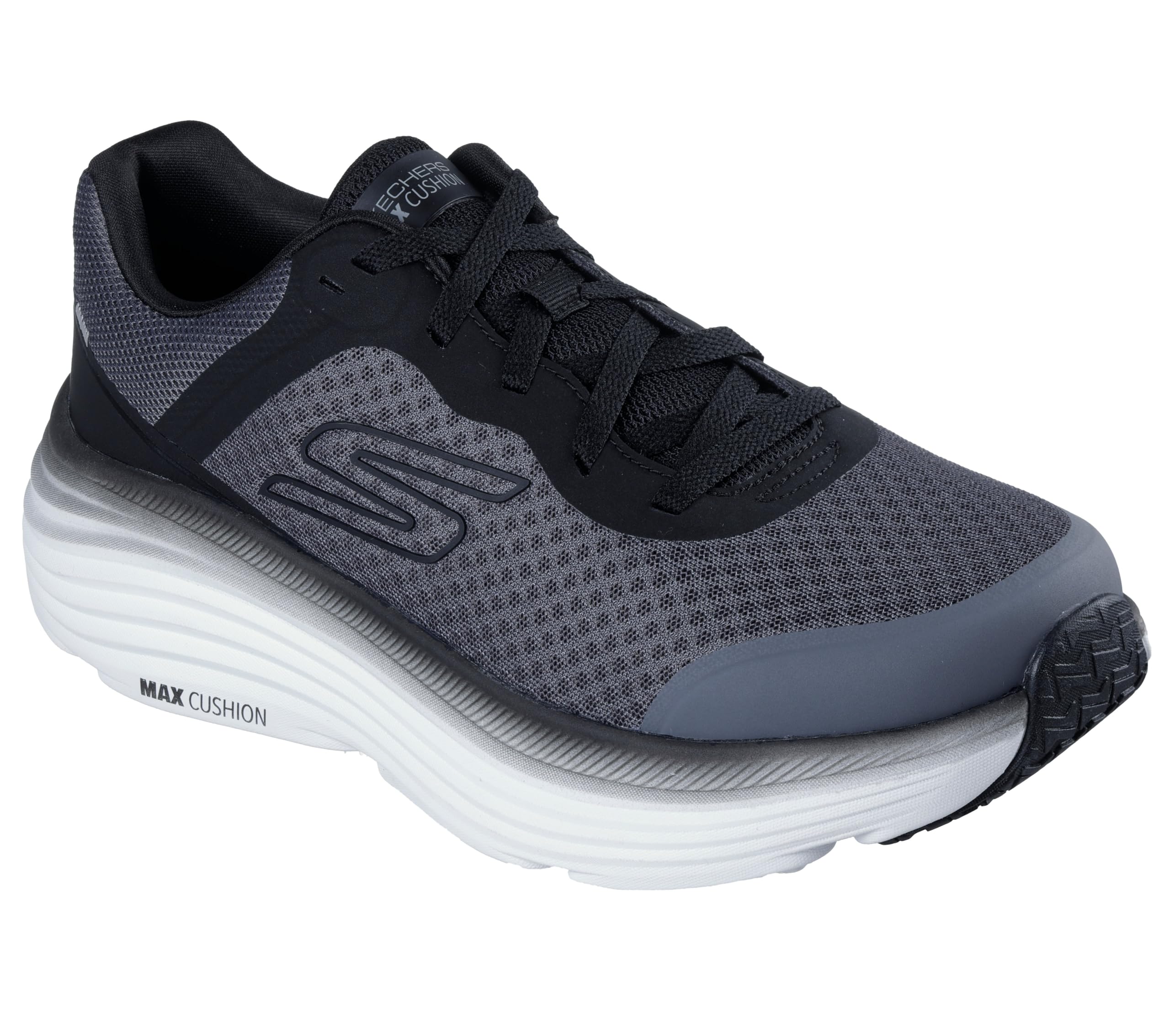 Skechers Men's Max Cushioning Endeavour Sneaker, Dark Gray, 11.5 X-Wide Image