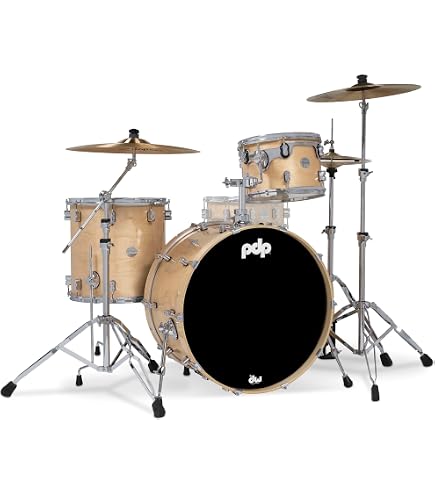 PDP Concept Ahorn Bop Schlagzeug 3-teilig Im Satin Seafoam – 20"-Bassdrum Mit Halterung, Perfekt Für Kompakten Sound