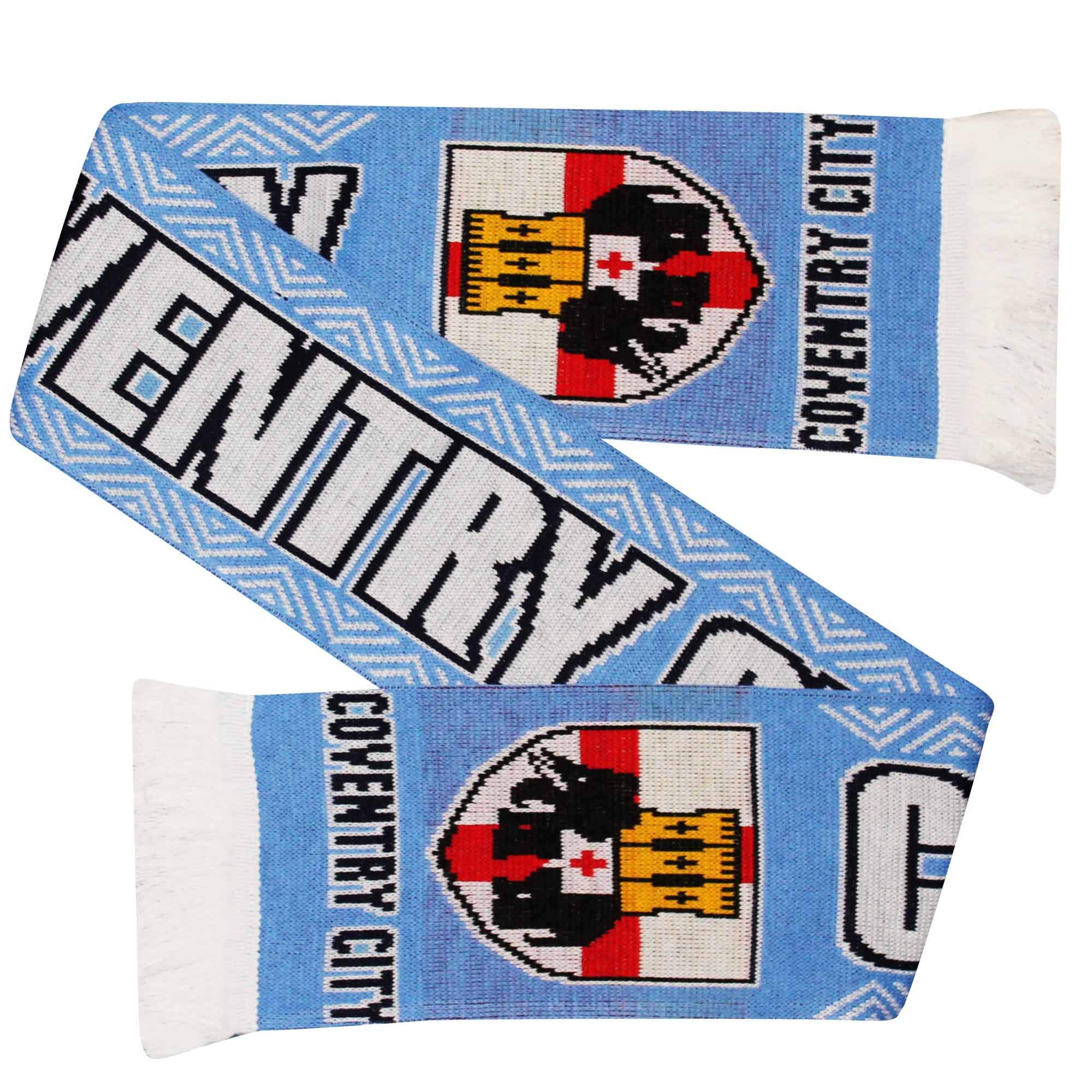 Coventry City Football Fans Scarf (100% Acrylic)