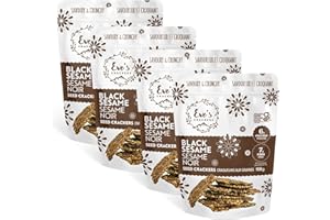 Eve's Crackers - Black Sesame 4 pack