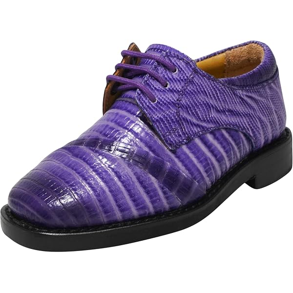 Amazon.com | LIBERTYZENO Boys Lizard Print Genuine Leather  display picture 1
