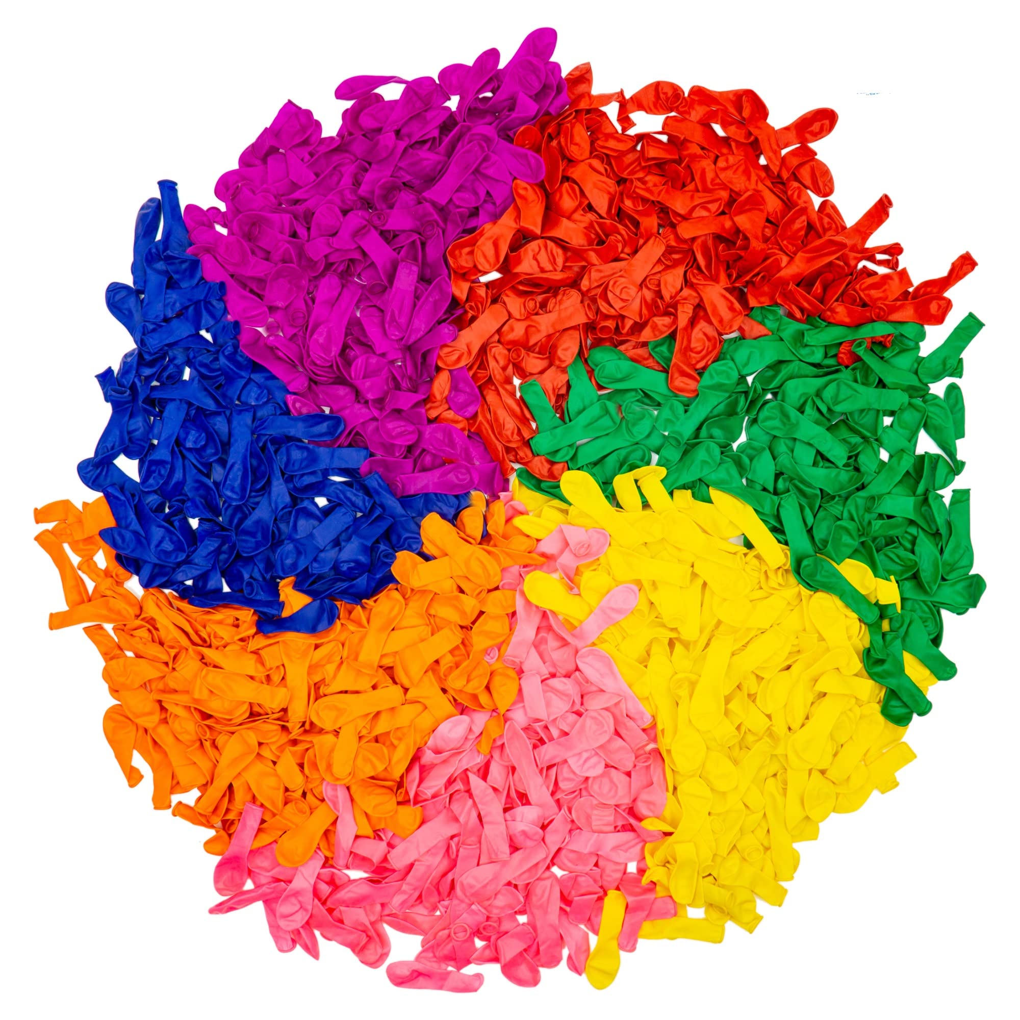 Belmalia 1000 Water Bombs | Mega Pack | Water Balloons with Filling Aid Attachment | Mixed Colours