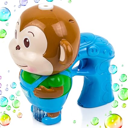 bubble monkey toy