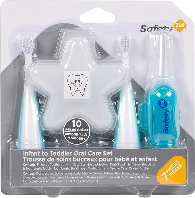Safety 1st Infant to Toddler Oral Care Kit 7 Piece, White Amazon.ca