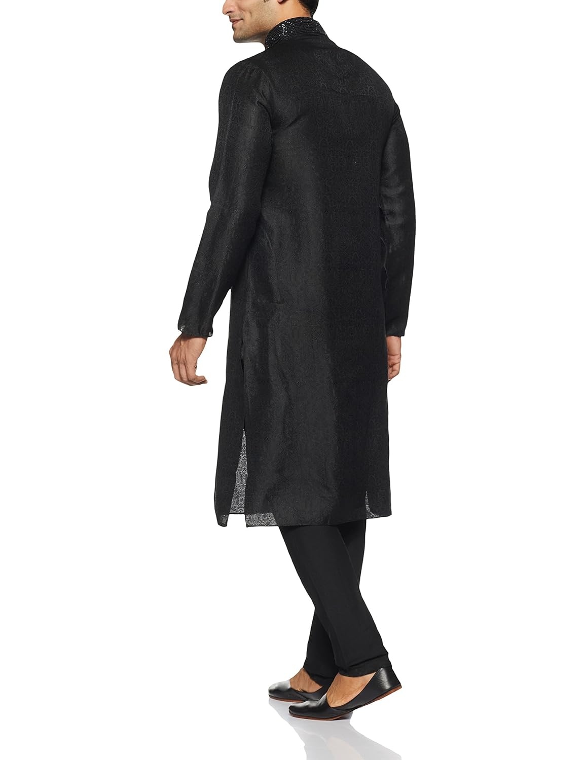 manu men's art silk kurta pyjama