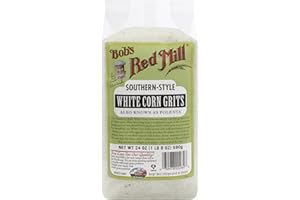 Bob's Red Mill White Corn Grits/Polenta, 24 Ounce, Pack of 1