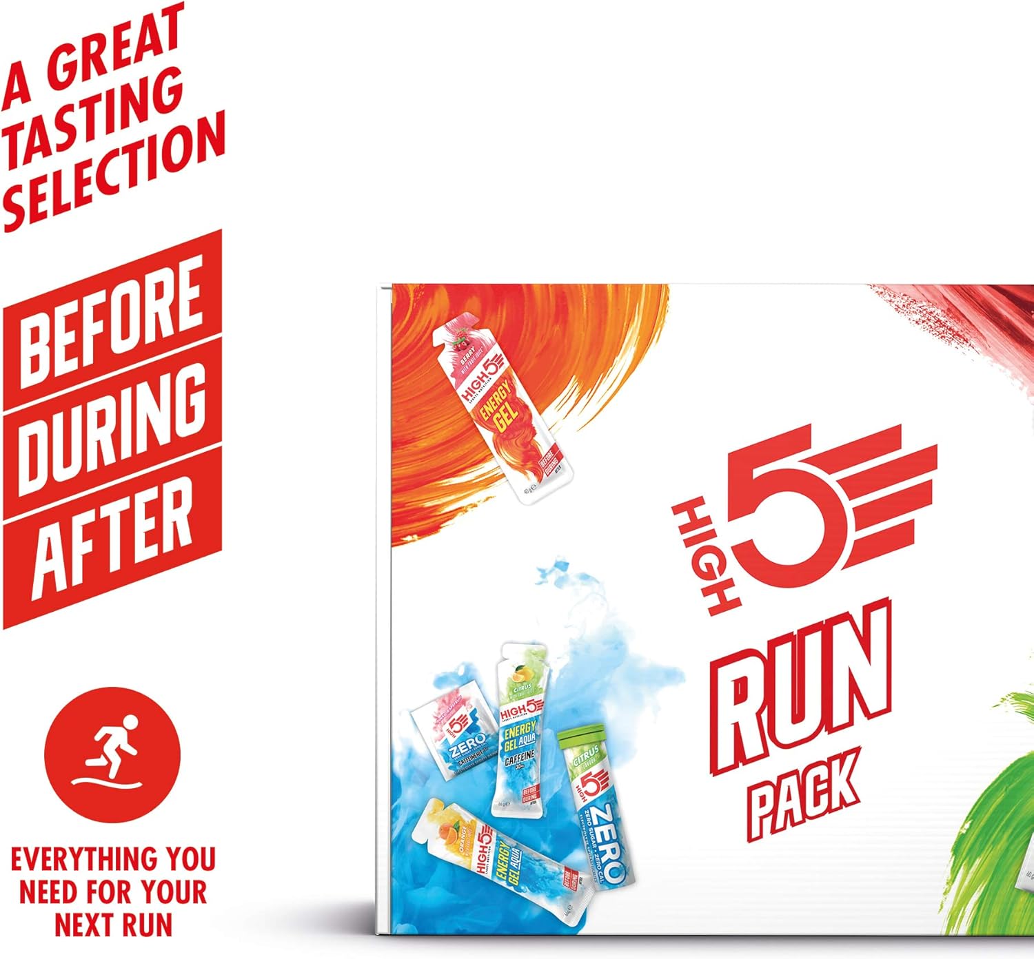 HIGH5 Run Pack Containing Running Energy, Hydration & Recovery Products, 13 Count (Pack of 1) - Image 5