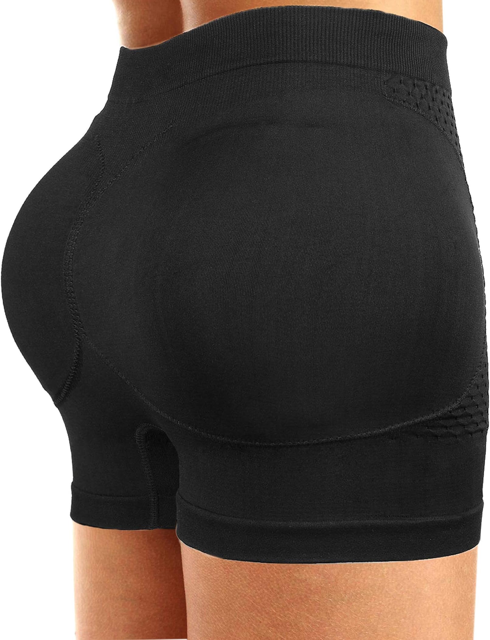 CeesyJuly Womens Padded Shapewear Hip Enhancer Butt Lifter Waist Trainer Control Boyshorts