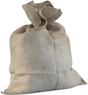 Windhager Jute Sack Jute-Beutel Stoff-Beutel Winterschutz Kartoffel-Sack, Deko-Beutel, Natur, 100 x 110 cm, 06389