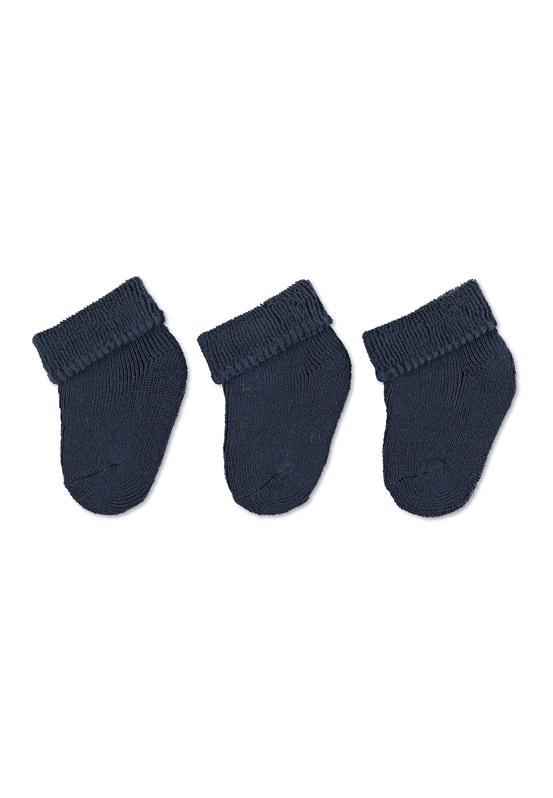 Sterntaler Unisex Baby Newborn Socks, Blue (300), One Size