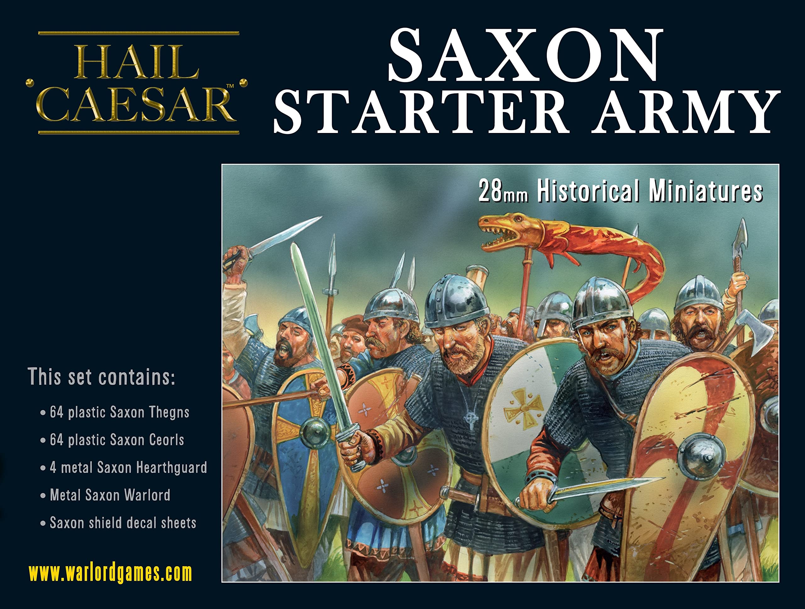 Warlord Games Hail Caesar, Saxon Starter Army - Wargaming miniatures