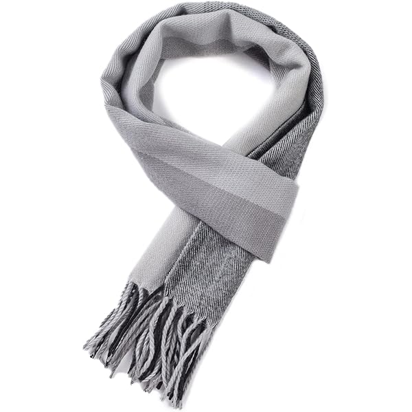 Blue Scarf Women Richyuan Men's Cashmere Winter Scarf Luxury