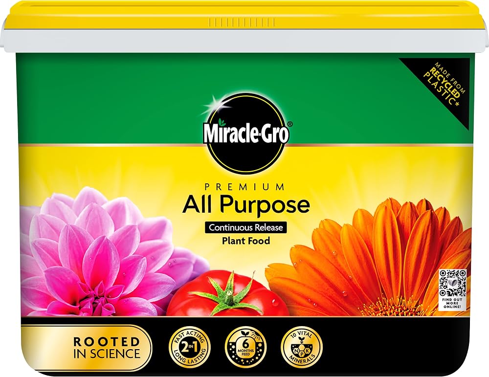 Miracle-Gro Premium All Purpose Continuous Release Plant Food 2 kg White