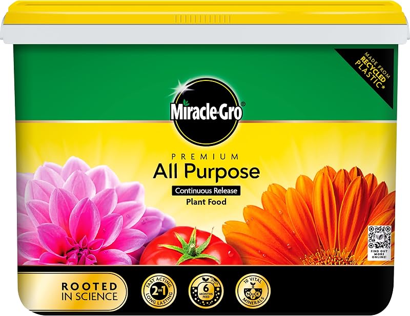 Miracle-Gro Premium All Purpose Continuous Release Plant Food 2 kg White