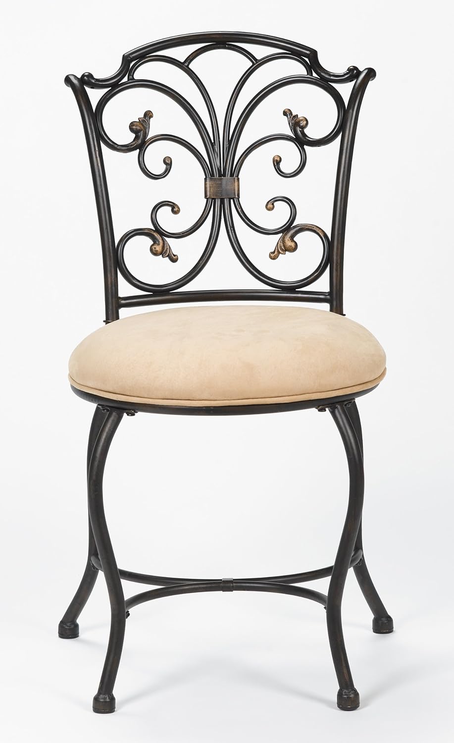 Amazon.com: Sparta Vanity Stool: Kitchen & Dining Amazon.com: Sparta Vanity Stool: Kitchen & Dining
