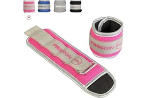 PROIRON Ankle Weights Wrist Leg Weights for Women Men 2/4/6/8LBS Reflective Ankle Weight Set for Fitness Exercise Jogging Aerobics