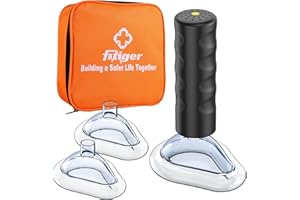 Fitiger EasyPumpVac Portable Vacuum Suction Device, First Aid Kit for Kids and Adults, Airway Suction Device for Children and Adults- Home Kit