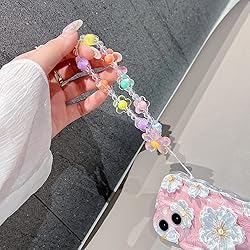 for iPhone 13 Mini Curly Wavy Case, Cute Colorful