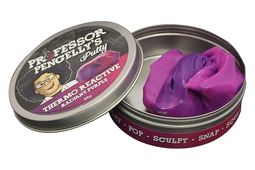 Professor Pengelly's Putty Stress Relief Thermo Reactive Radient Purple