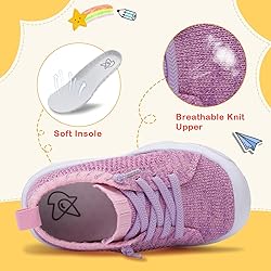 LeIsfIt Toddler Girls Boys Shoes Lightweight
