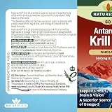 Natures Aid Krill Oil 500mg 60 Softgels High Omega-3 EPA DHA Astaxanthin view 5