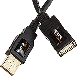 AmazonBasics USB 2.0 Extension Cable - A-Male to A-Female - 6.5 Feet (2 Meters)