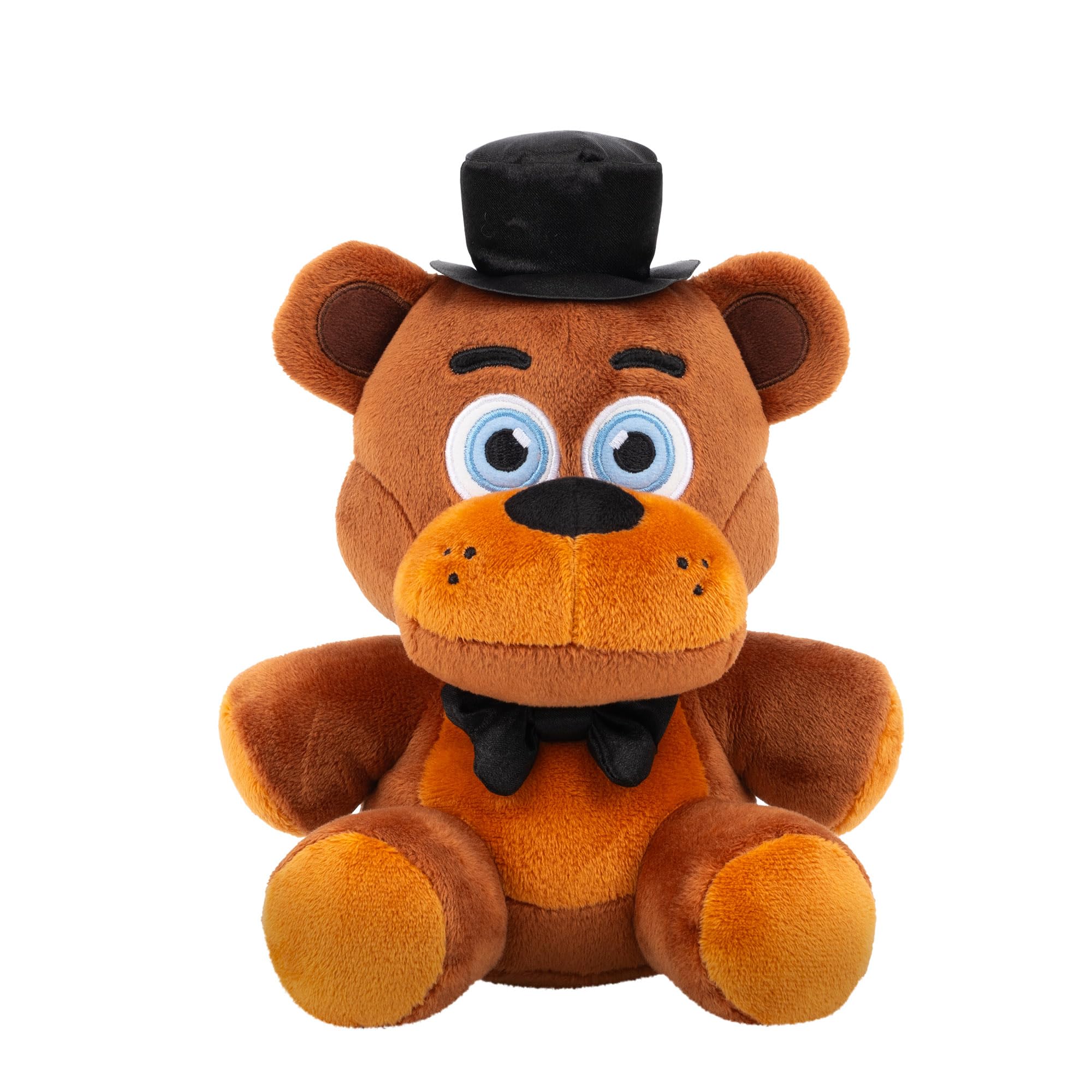 Five Nights At Freddy's Classic Freddy Plush - 8-Inch Stuffie with Soft Material and Glow-In-The-Dark Eyes