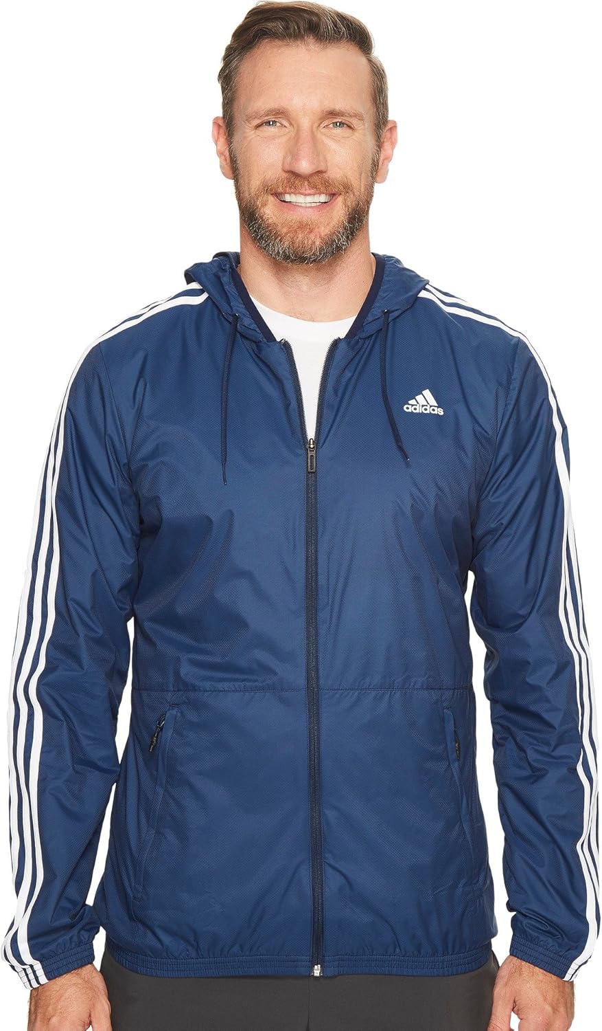adidas men's essentials wind jacket