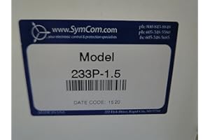 PumpSaver Plus 233P-1.5 (UNIT ONLY - NO ENCLOSURE) SymCom Low Yield Water Well Pump Protection MADE IN USA