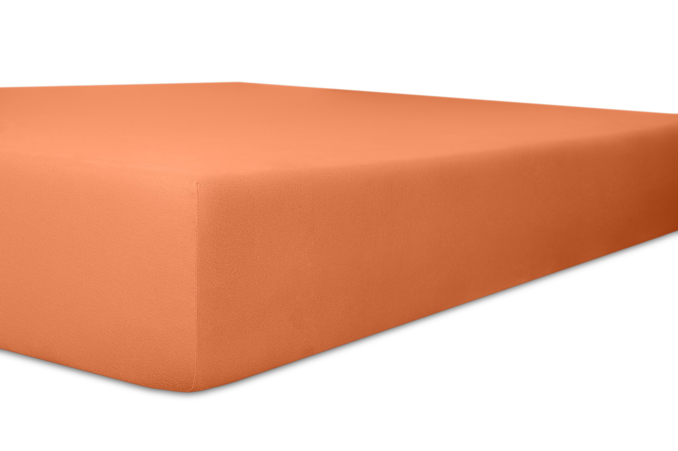 Kneer Easy-Stretch 2501870 Fitted Sheet 180 x 200-200 x 220 cm Caramel