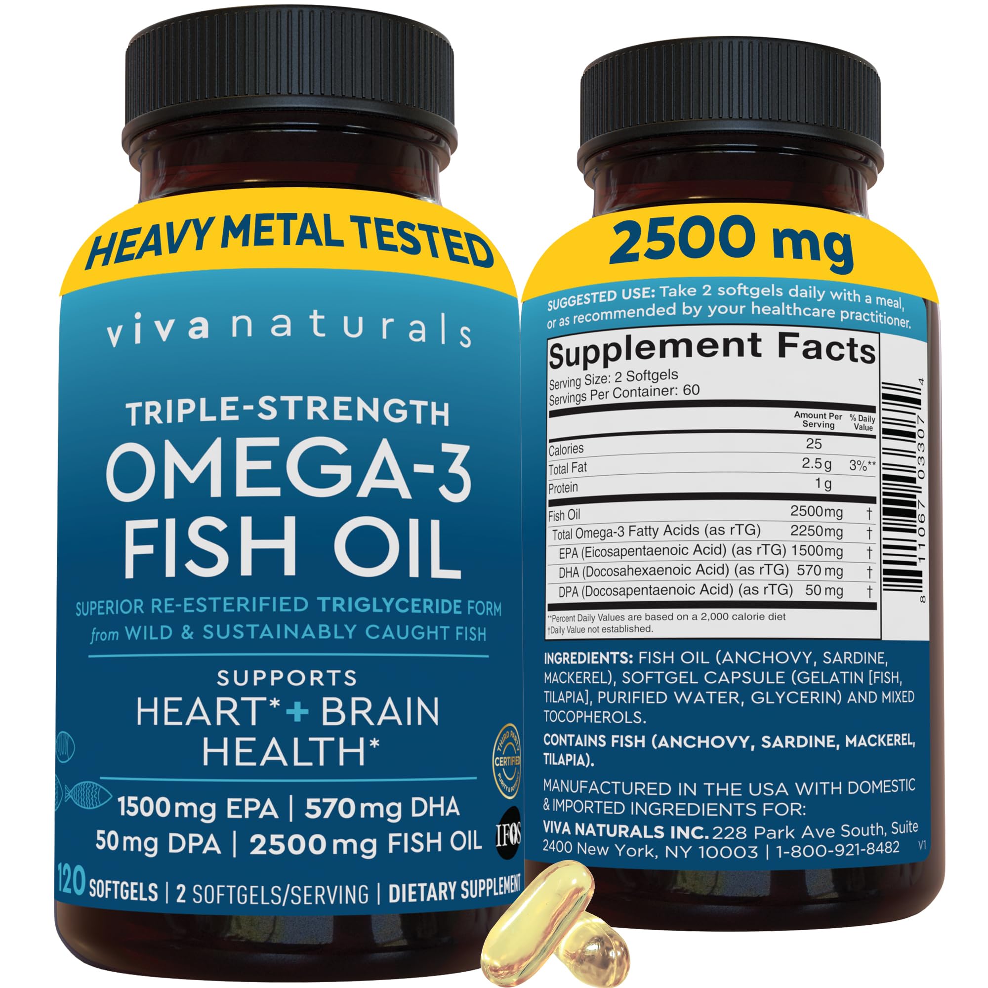 Triple-Strength Omega-3 Fish Oil