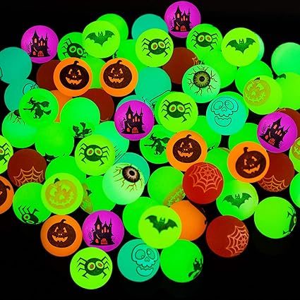 halloween bouncy balls