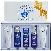 Beverly Hills Polo Club BHPC Cologne 5 Piece Gift Set for Men | Eau de Toillete, Deodorant, Shower Gel, Body Wash, Body Spray Fragrances (Blue)