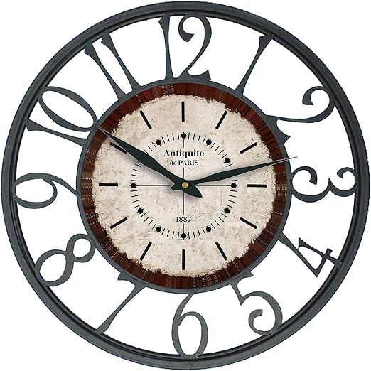 Ibobo Shop Reloj De Pared 40 6 Cm Diseno De Casa De Granja