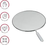 Metaltex Aluminium Mesh Splatter Screen Splash Guard 33cm Silver view 2