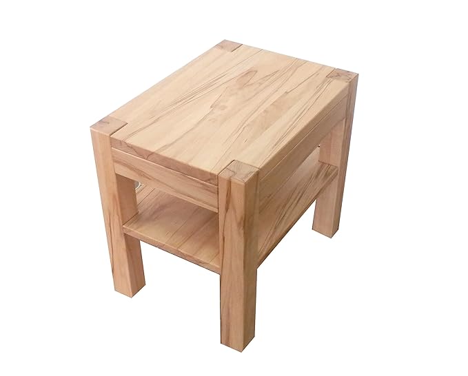 Beistelltisch Kernbuche massiv Farah Maße : 60x40x50cm hoch. Maßanfertigung ! Auch in Wildeiche,Erle und Kirschbaum zu bekomm