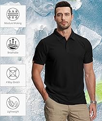 ZITY 5 Pack Mens Polo Shirt Short Sleeve Sports