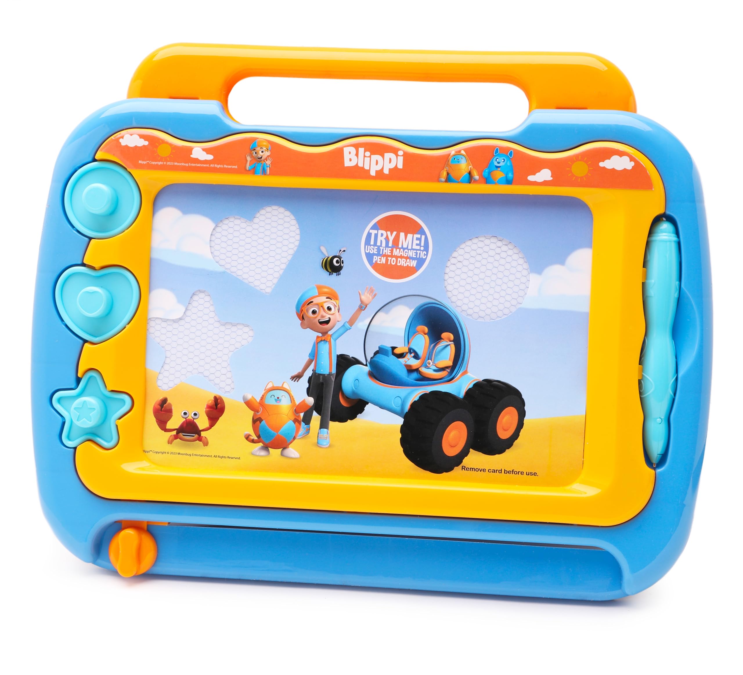 Toyland® Blippi Magnetic Drawing Board - Writing & Drawing Tablet - Creative Toys - Ages 3+, Medium
