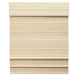 LazBlinds Cordless Bamboo Roman Shades, Privacy