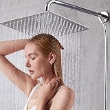 HAUSPROFI 12 Inch Rain Shower Head 304 Stainless Steel Ultra Slim Square view 4